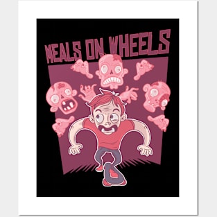 Food on wheels Posters and Art